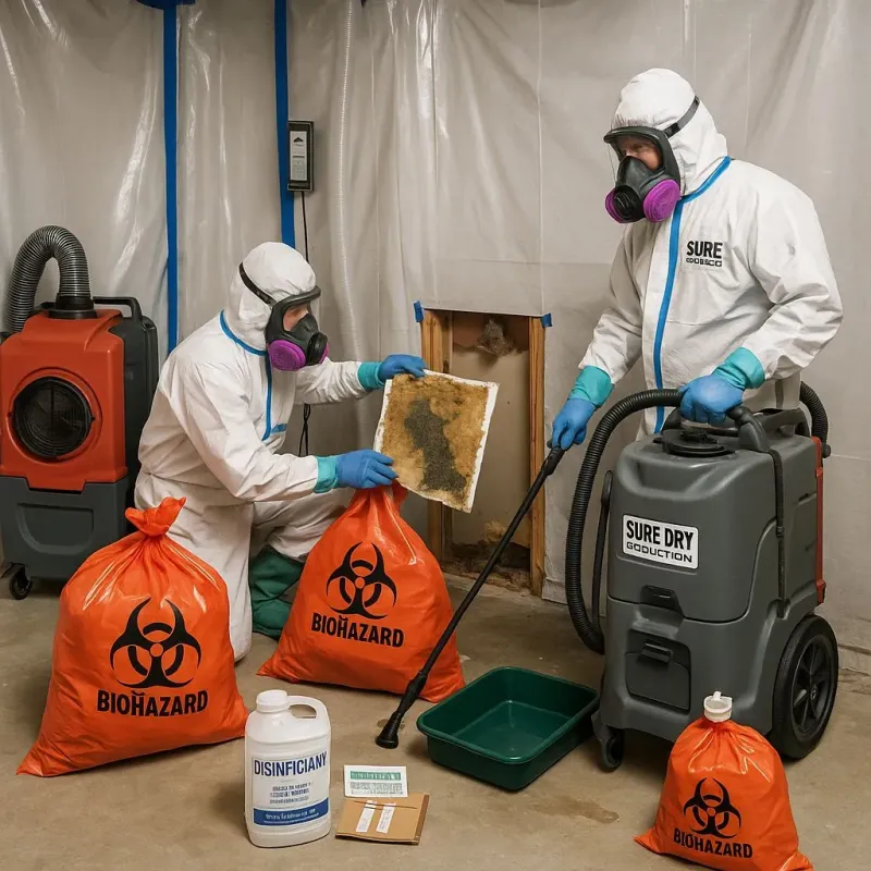 Contaminated Water Handling Protocols process in Jamaica Beach, TX