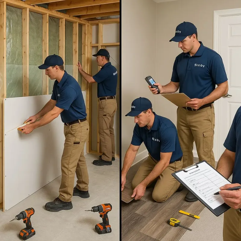 Repairs and Reconstruction process in Jamaica Beach, TX